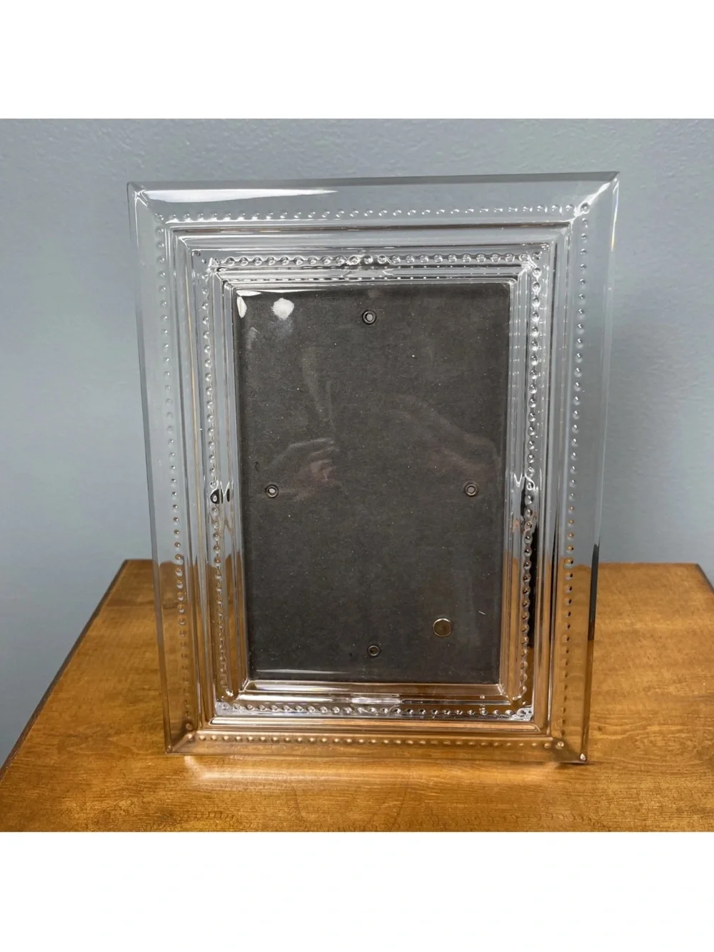 MILLER ROGASKA CRYSTAL PICTURE FRAME WEDDING 4”x6”